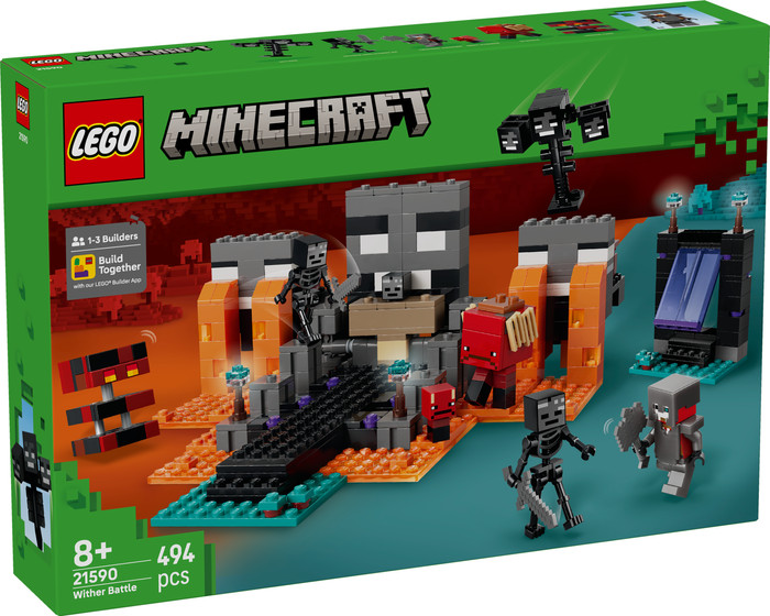 LEGO Minecraft Wither Battle 21590 packaging