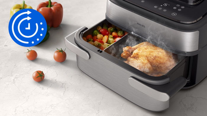 Philips Airfryer 5000 serie Megabasket NA565/02 visueller lieferant