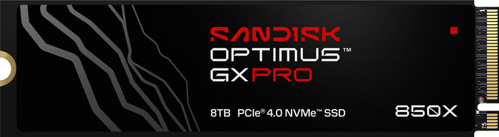 SANDISK Optimus GX PRO 850X 8TB NVMe-SSD mit Kühlkörper Main Image