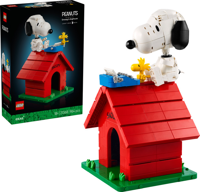 LEGO Ideas Peanuts: Snoopys Hundehütte 21368 rechte seite