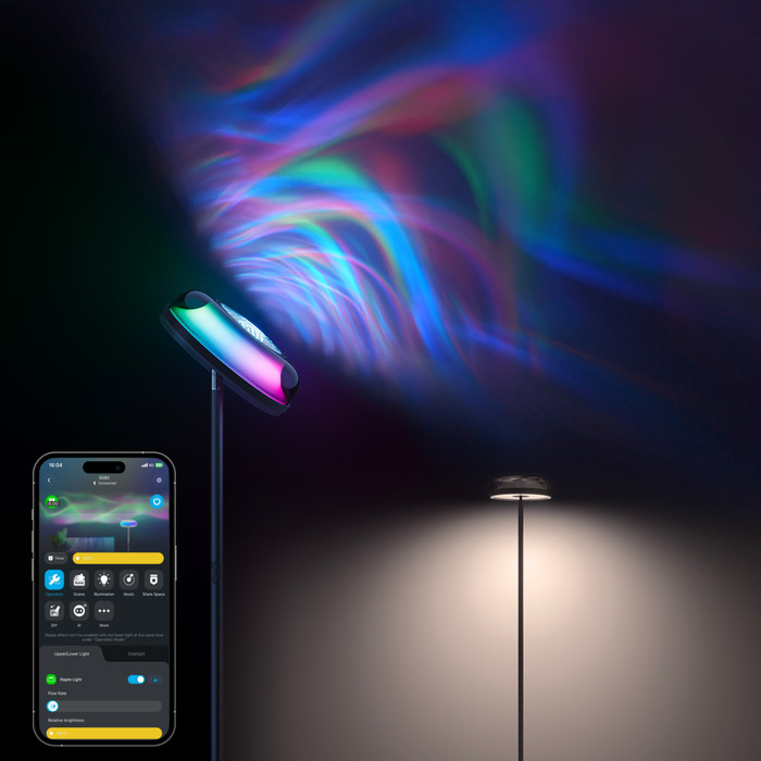 Govee Uplighter Stehlampe produkt in gebrauch