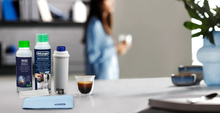 De'Longhi Coffee Care Set vorne