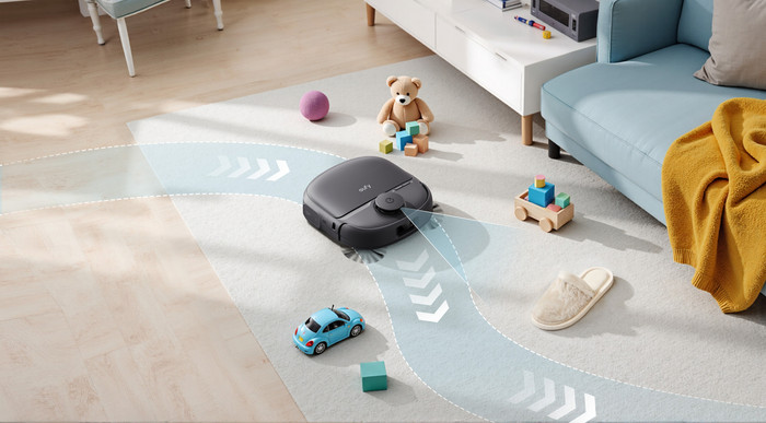 eufy Omni C28 produkt in gebrauch