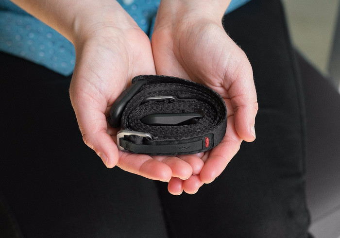 Peak Design Leash Black produkt in gebrauch