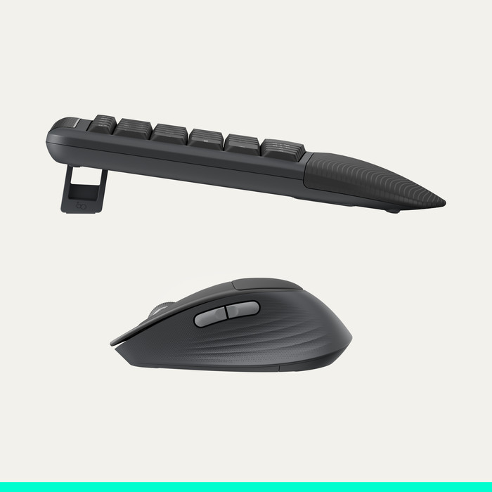 Logitech MK880 Signature Comfort Plus Kabellose Tastatur und Maus Combo Graphite QWERTZ detail