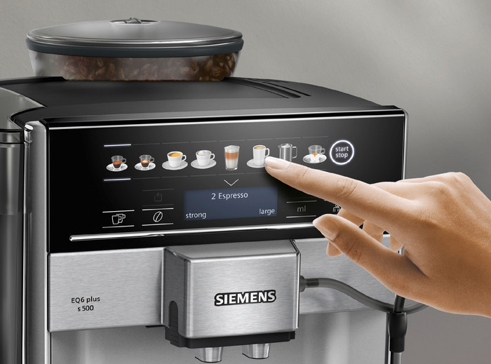 Siemens EQ.6 Plus S300 TE653501DE detail
