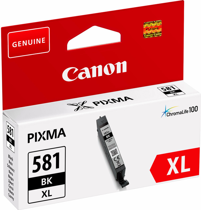 Canon CLI-581XL Cartridges Black Duo Pack packaging