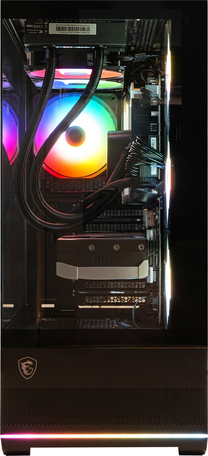 Cobalt x POWERED BY MSI - Tier 2 - RTX 5070 Ti - Ryzen 7 7800X3D - 32GB - 2TB SSD front
