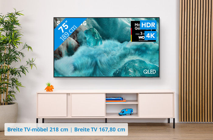 Samsung 75" QLED Q7F2 4K (2025) visuelles Coolblue 1