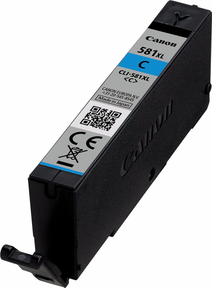 Canon CLI-581XL Cartridge Cyan top
