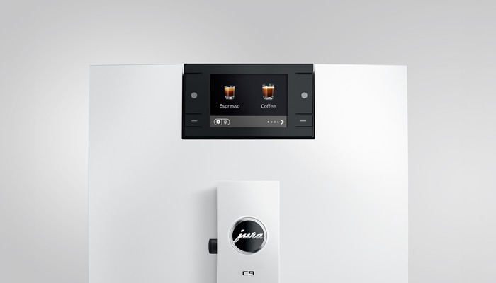JURA C9 Piano White (EA) detail