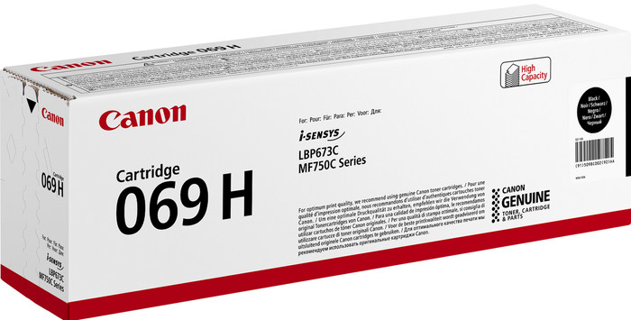 Canon 069H Toner Cartridge Black front