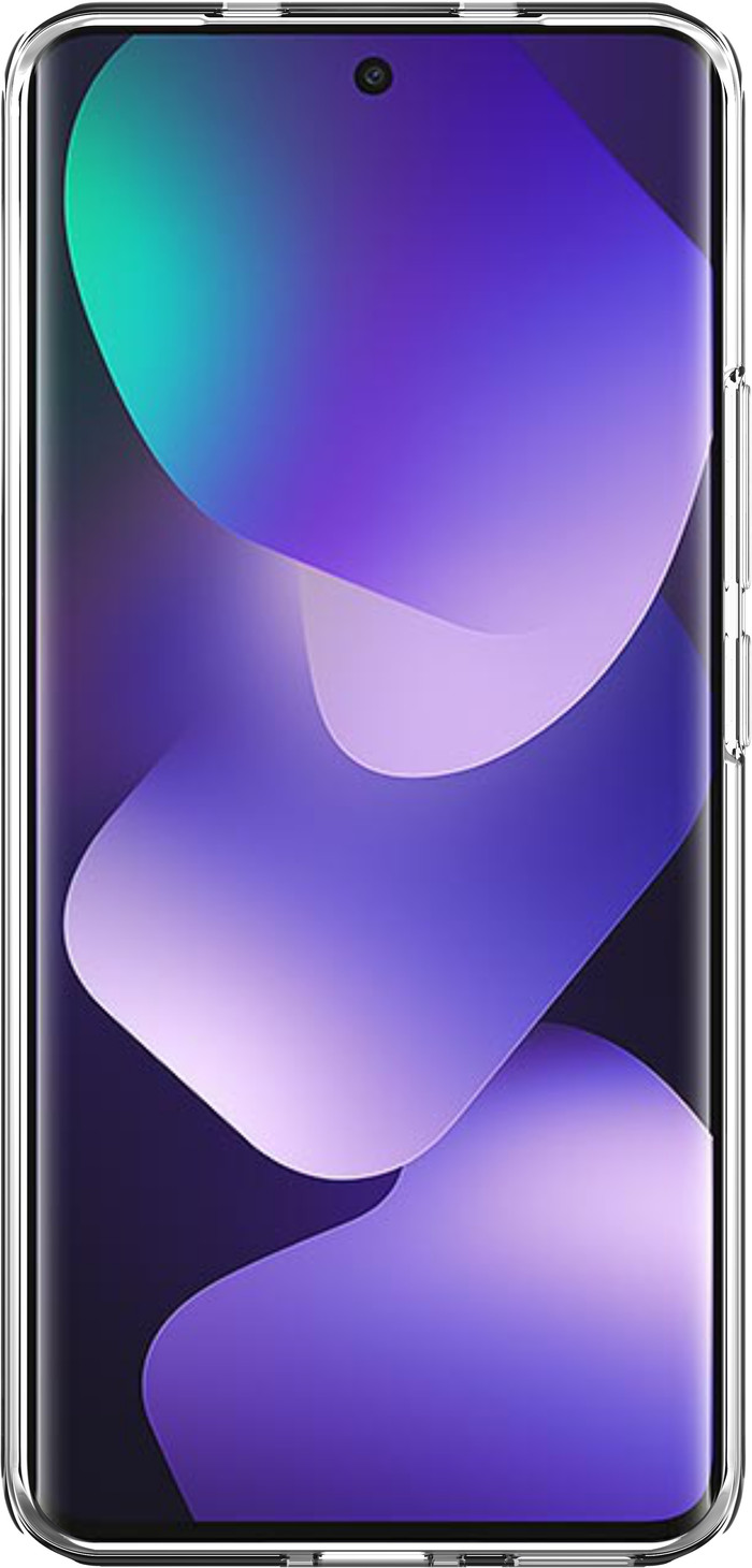 Just in Case Soft Design Xiaomi Redmi Note 15 Backcover Transparent vorne