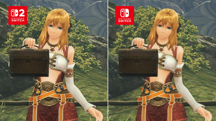 Xenoblade Chronicles: Definitive Edition Nintendo Switch 2 Edition product in use