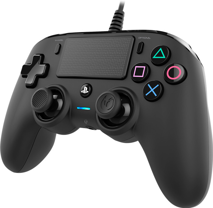 Nacon PS4 Official Kabelgebundener Controller Schwarz rechte seite