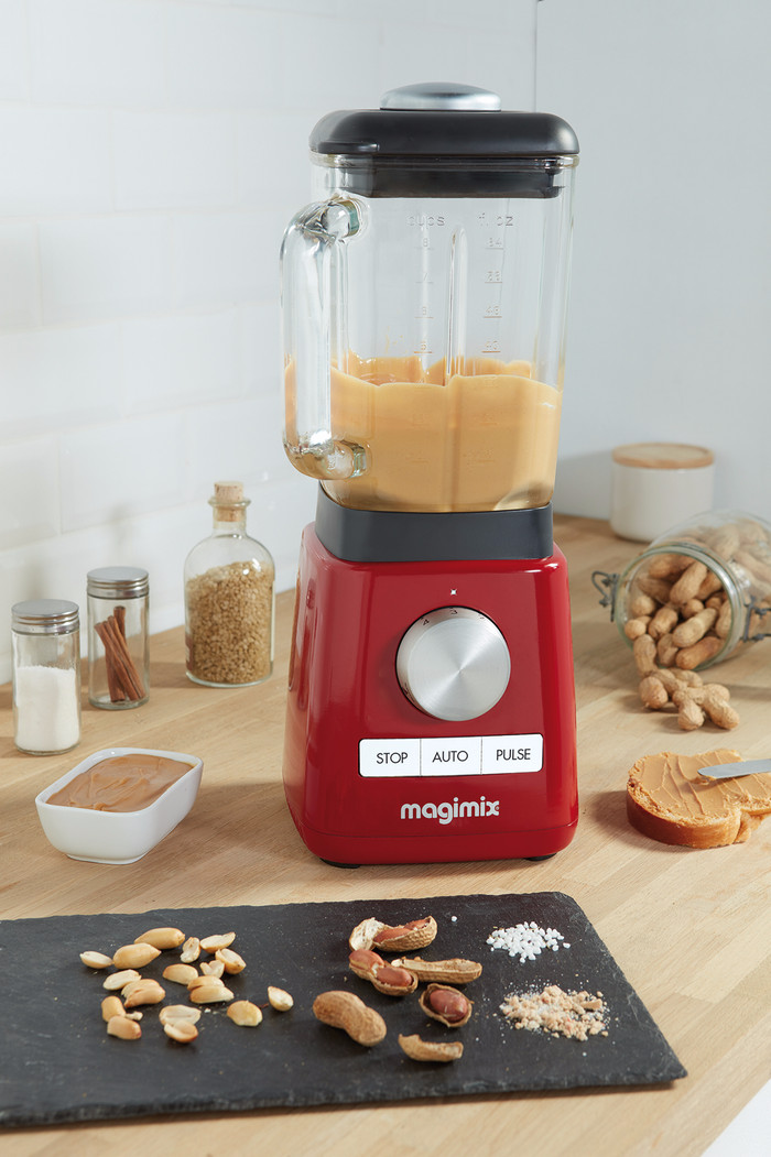 Magimix Power Blender 4 Rot produkt in gebrauch