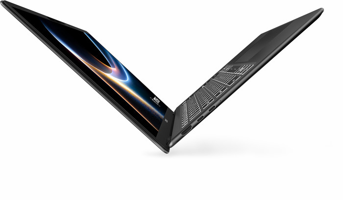 MSI Prestige 14 AI+ D3MG-045NL OLED QWERTY left side