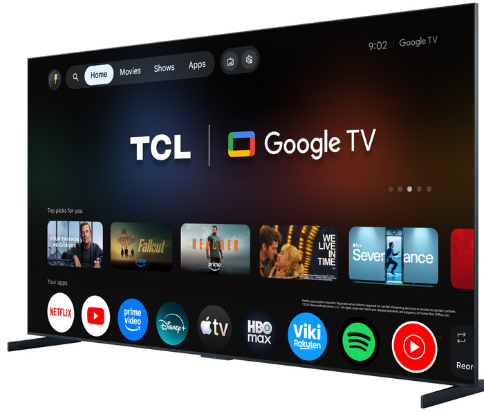 TCL RGB Mini-LED 85 Zoll RM9L (2026) vorne