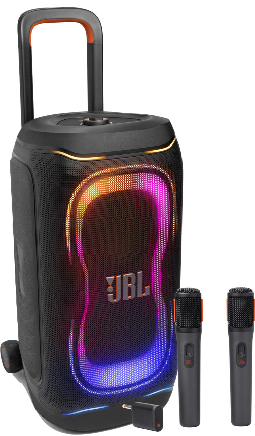 JBL PartyBox 330 Schwarz + JBL Kabelloses Mikrofonset Main Image