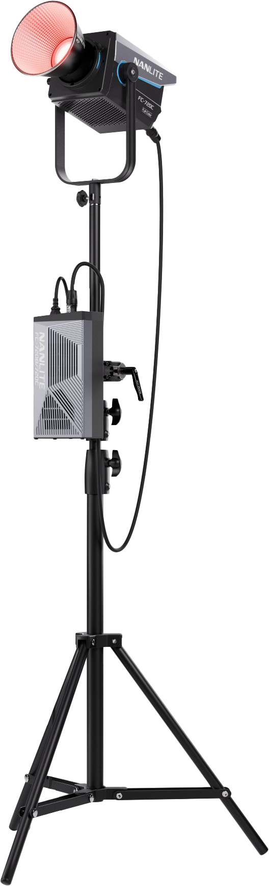 Nanlite FC-720C LED RGBW Spot Light right side