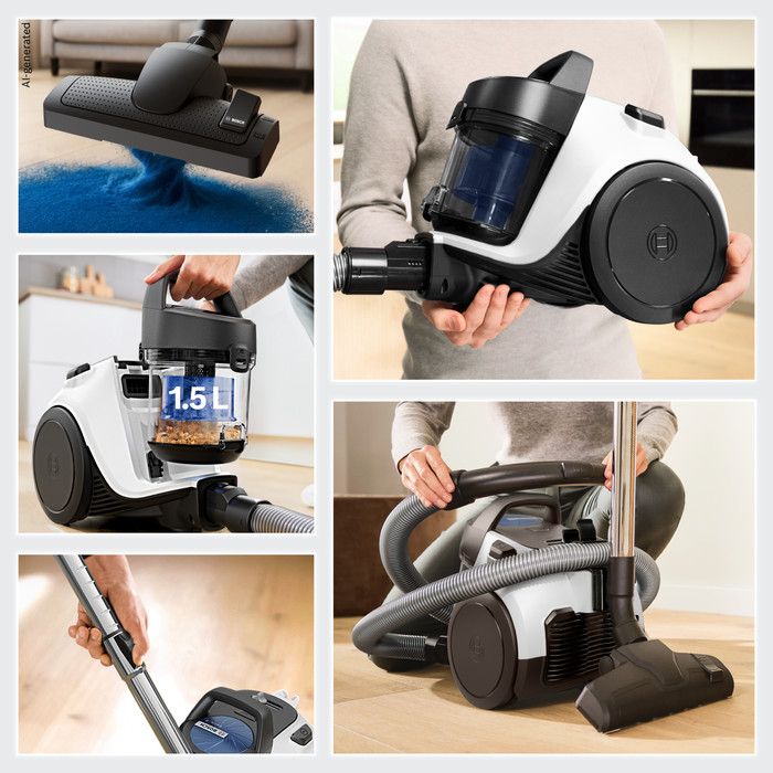 Bosch Series 2 BGS05WH2H product in use