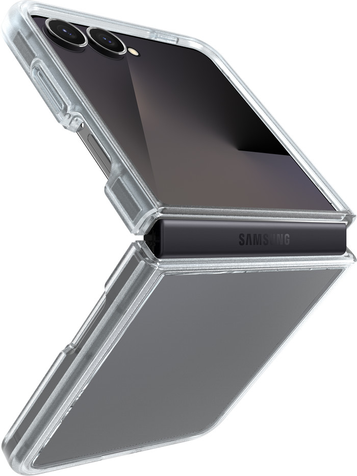 OtterBox Thin Flex Samsung Galaxy Flip 7 Cover Transparent back