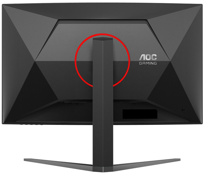 AOC G4 C32G4Z Curved rückseite