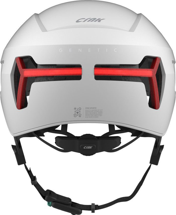 CRNK Genetic Alpha Weiß L rückseite