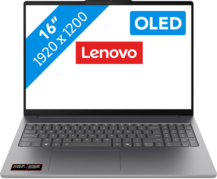 Lenovo IdeaPad Slim 5 OLED Copilot+ PC 16AGP11 - 16" - AMD Ryzen AI 5 - 16GB RAM/1TB SSD Main Image