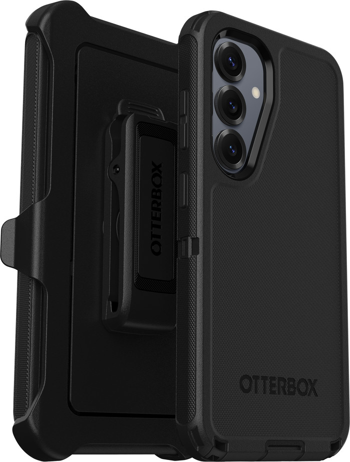Otterbox Defender Samsung Galaxy S25 Backcover Schwarz visueller lieferant