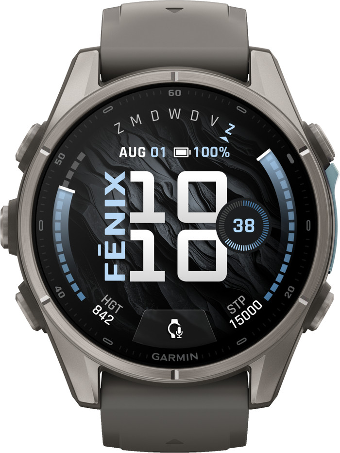 Garmin Fenix 9 Grey 43mm front