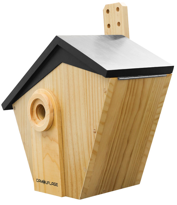 Camouflage EZ Birdbox rechte seite