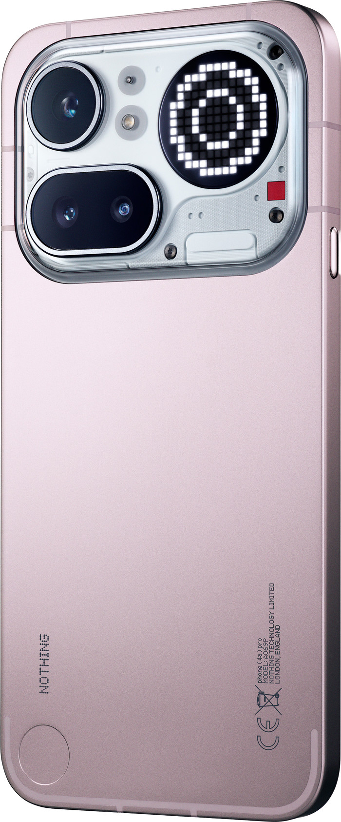 Nothing Phone (4a) Pro 256GB Rosa 5G rückseite