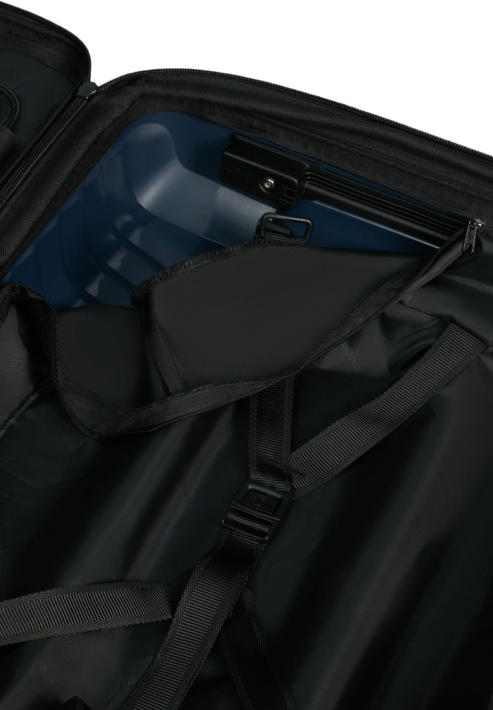 Samsonite Intuo Spinner Easy Access Expandable 55 cm Blue innen