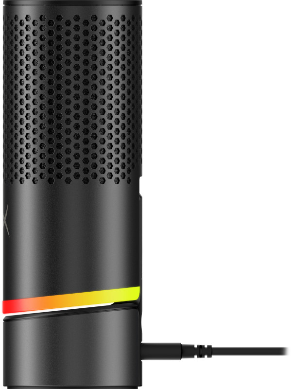 HyperX SoloCast 2 Pro Gaming-Mokrofon rechte seite