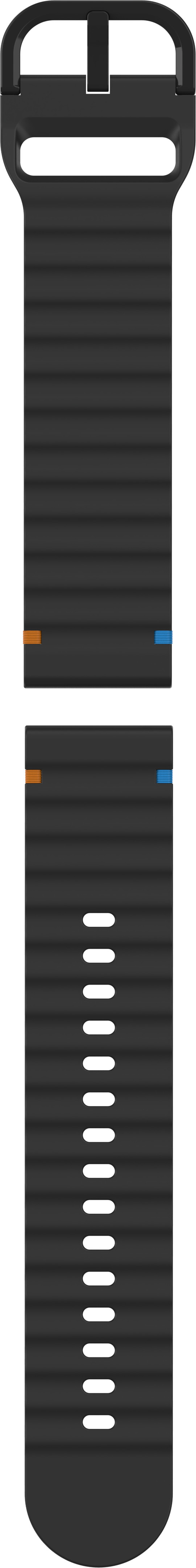 Just in Case Silikon-Armband Schwarz für Garmin Vivoactive 6 / 5 Main Image