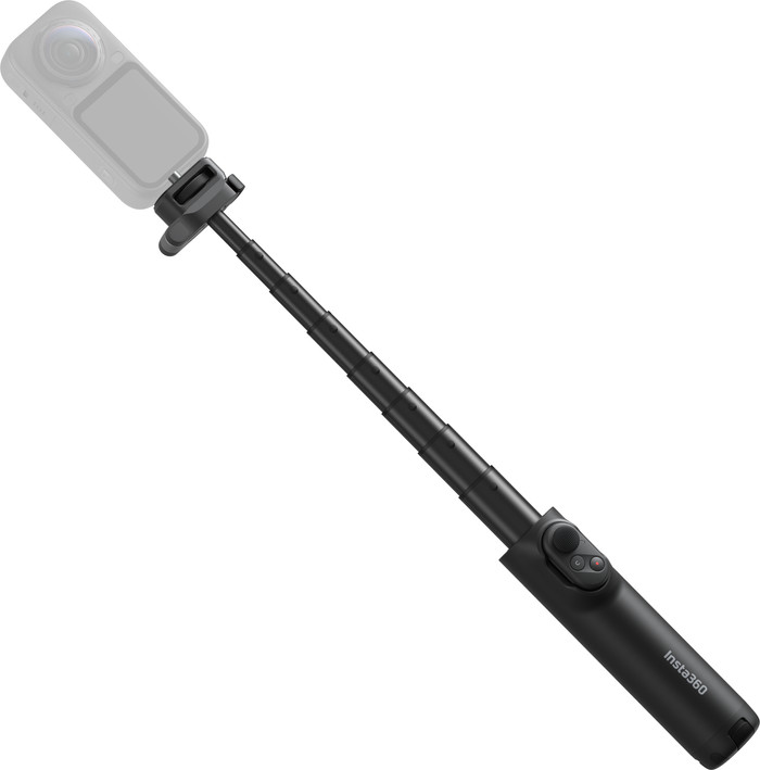 Insta360 Foldable Selfie Stick Remote Kit Black product in use