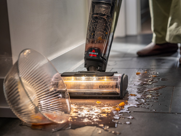 Bissell CrossWave HydroScrub Pro produkt in gebrauch