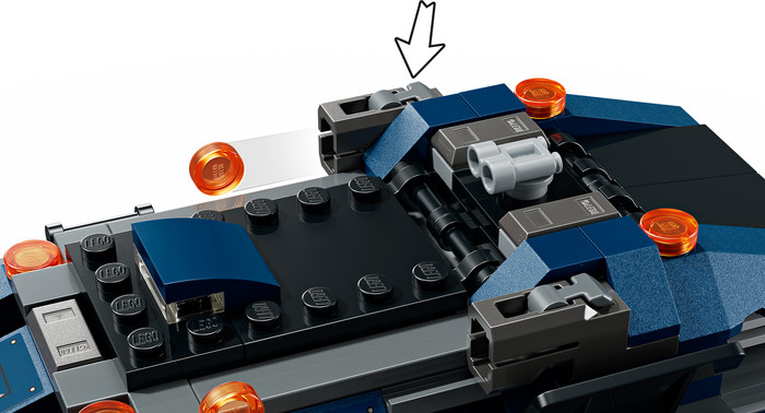LEGO Marvel Spider-Man Jagt den Gefängnistransporter 76349 detail