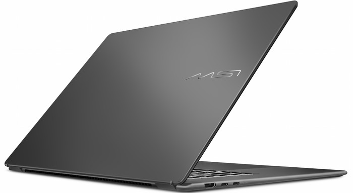 MSI Prestige 16 AI+ OLED C3MG-402NLN QWERTY back