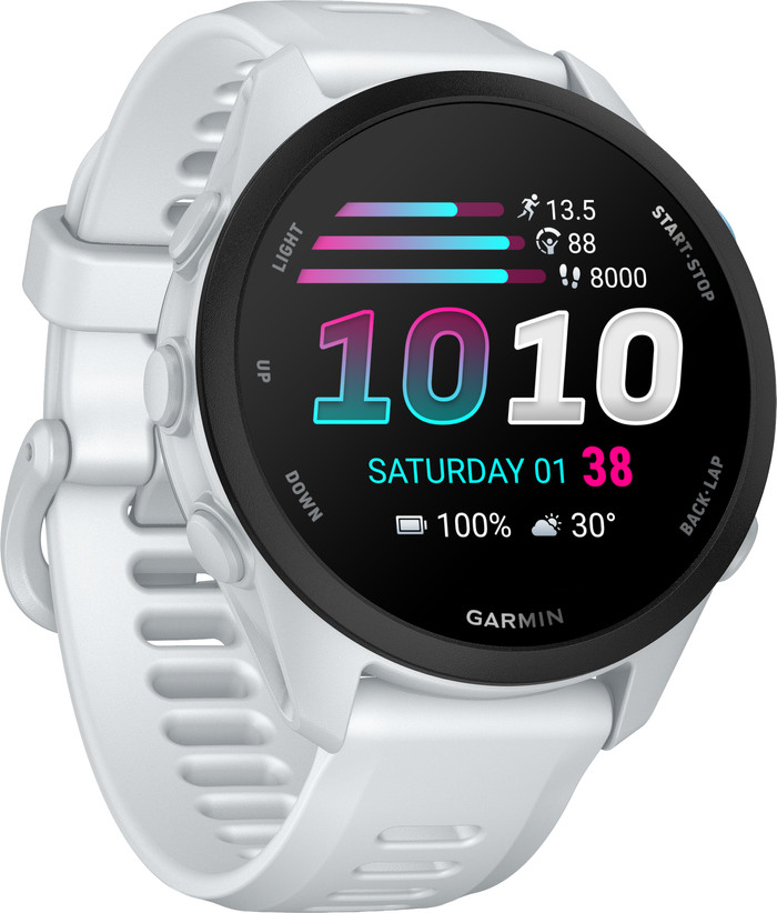 Garmin Forerunner 70 43mm White right side