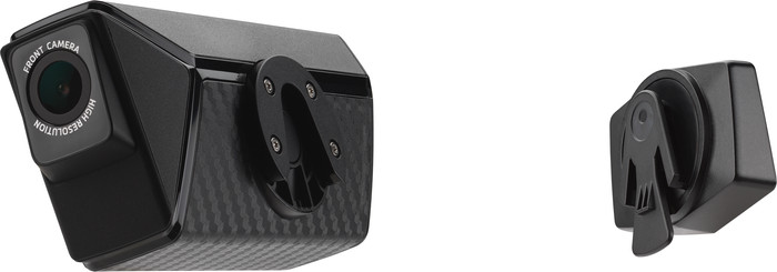 Mio MiVue MP30 GPS Dual Motorrad Dashcam produkt in gebrauch