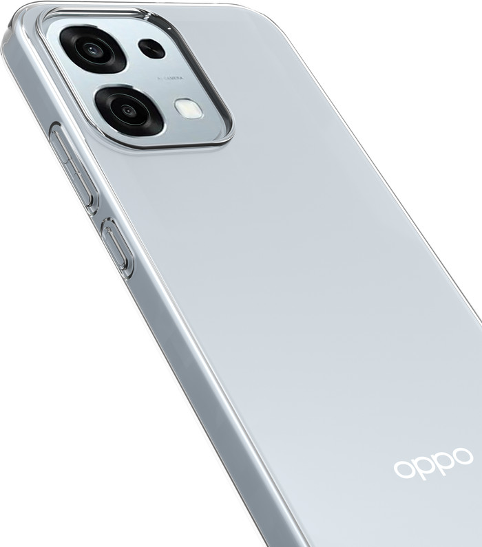 Just in Case Soft Design OPPO A6 Pro Back Cover Transparent detail