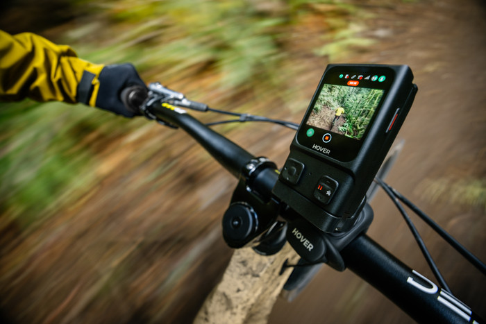 HoverAir X1 PRO MAX Ultimate Cycling Kit produkt in gebrauch