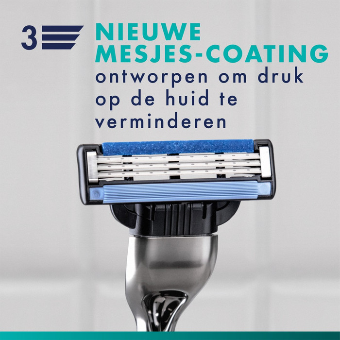 Gillette Mach3 + 12 Ersatzklingen visueller lieferant