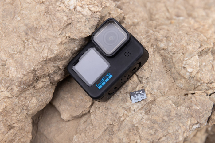 Lexar Professional microSDXC Silver Plus 64GB 100 MB/s produkt in gebrauch