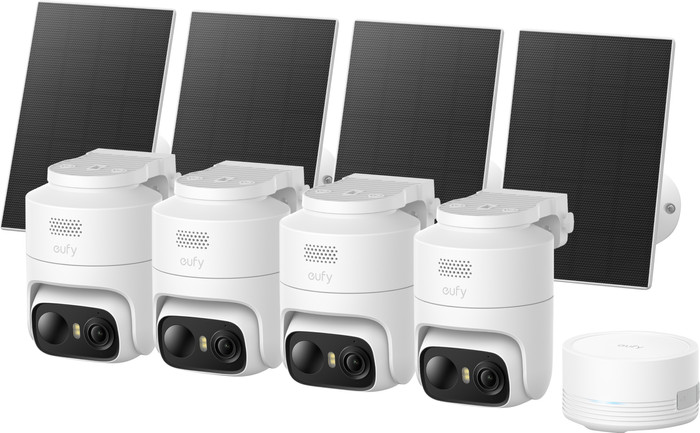 eufyCam C37 4K 4er-Pack + HomeBase Mini Main Image