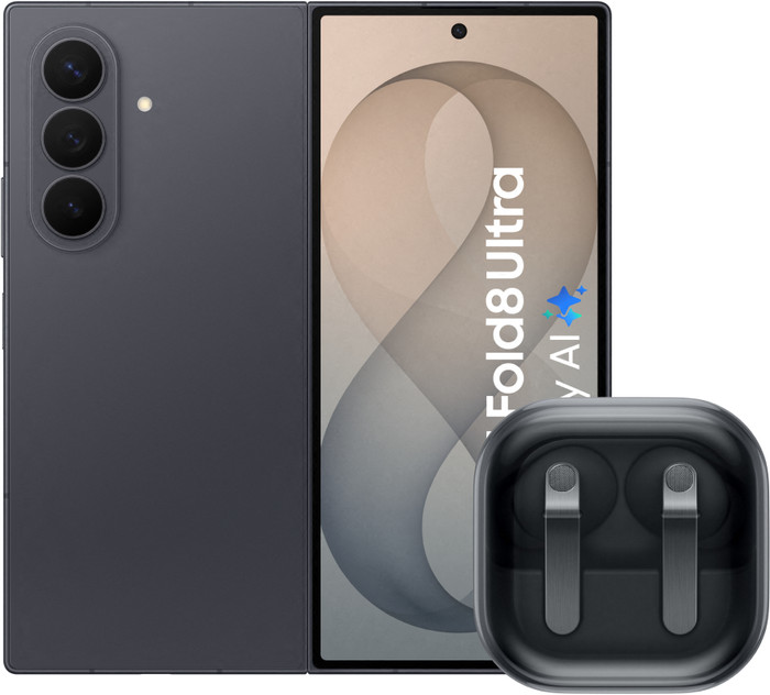 Samsung Galaxy Z Fold8 Ultra 512GB Schwarz 5G + Samsung Galaxy Buds4 Pro Schwarz Main Image