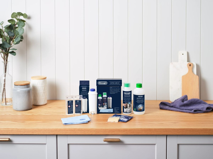 De'Longhi Coffee Care Set vorne