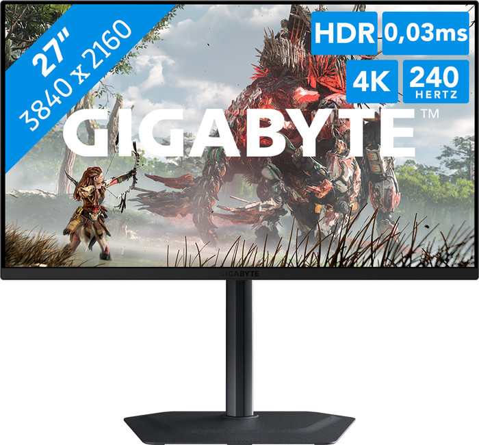 GIGABYTE MO27U2 QD-OLED Main Image